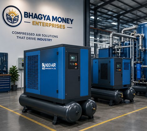 Bhagya Money Enterprises Industrial Air Compressor